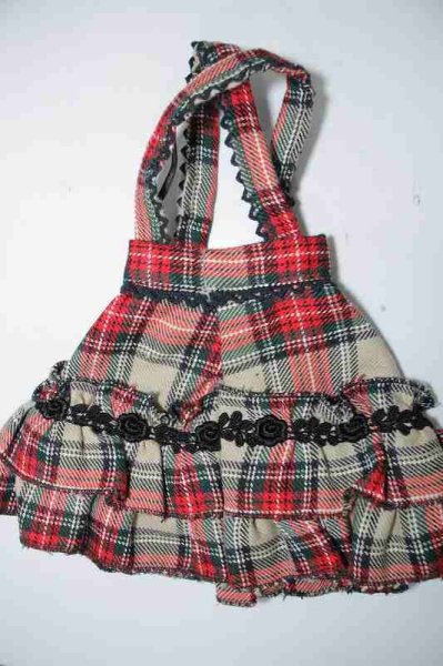 画像2: ＭSD/OF：サスペンダー付きスカート U-25-08-11-032-KD-ZU (2)