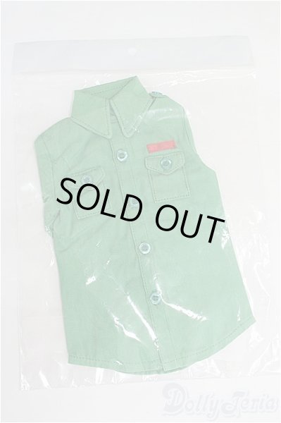 画像1: SD13BOY/OF シャツ(緑)/1/3　65ｃｍ　BJD　MJD　衣装　ドール用 I-25-08-10-069-KD-ZI (1)