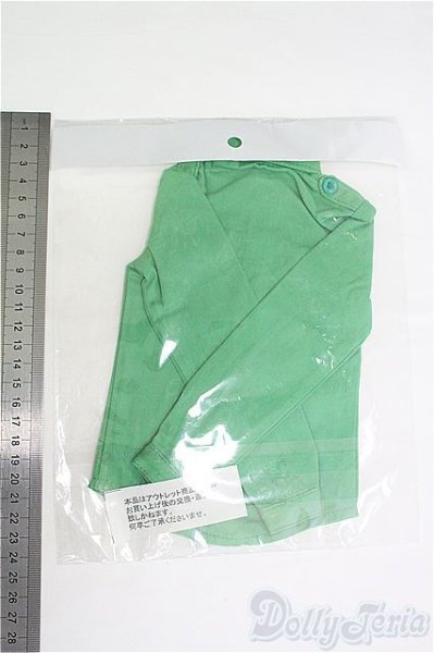 画像2: SD13BOY/OF シャツ(緑)/1/3　65ｃｍ　BJD　MJD　衣装　ドール用 I-25-08-10-069-KD-ZI (2)