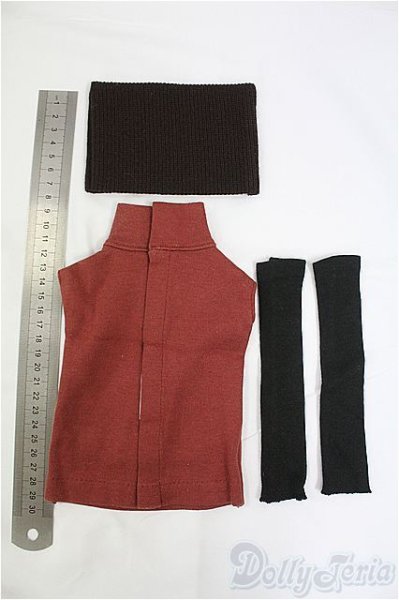 画像2: SD/OF 衣装セット(トップス+ニット帽+アームカバー) I-25-09-14-202-TN-ZI (2)