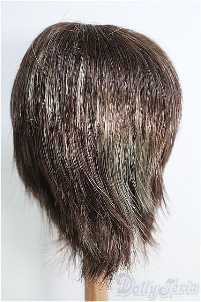 画像2: 9〜10inch/ウィッグ I-25-01-12-2052-TO-ZI (2)