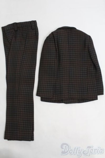 画像2: SD13BOY/OF スーツセット(茶ｘ紺) I-25-06-01-3052-TO-ZI (2)