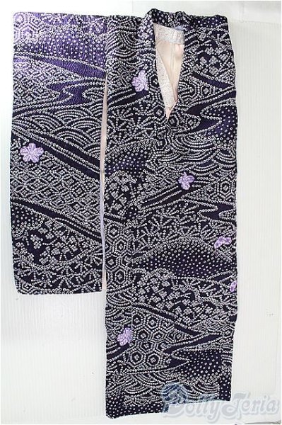 画像1: 【SALE】SD13GIRL/着物セット：紫 I-24-11-10-2048-TN-ZI (1)