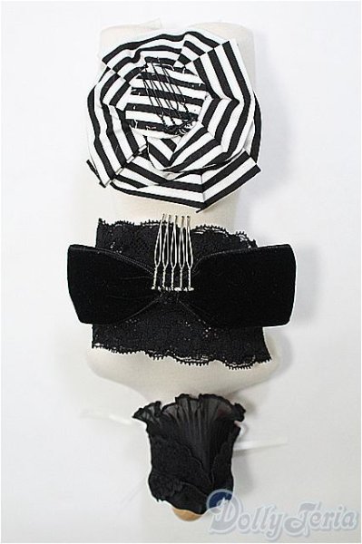 画像2: SD/髪&首飾り4点セット I-25-04-06-3072-TN-ZI (2)