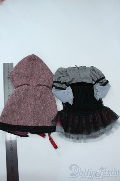 画像2: MSD/リトルレッドドレスセット Y-25-11-05-068-TN-ZY (2)