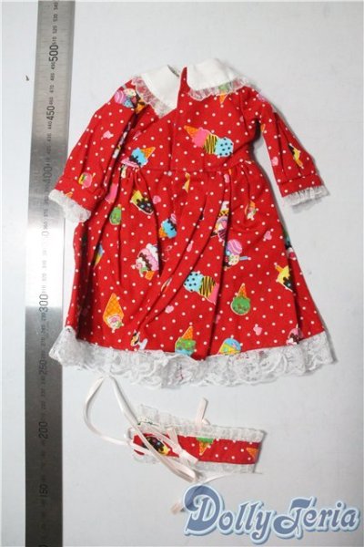 画像2: ＭDD/OF：アイス柄ワンピース U-25-09-02-093-NY-ZU (2)