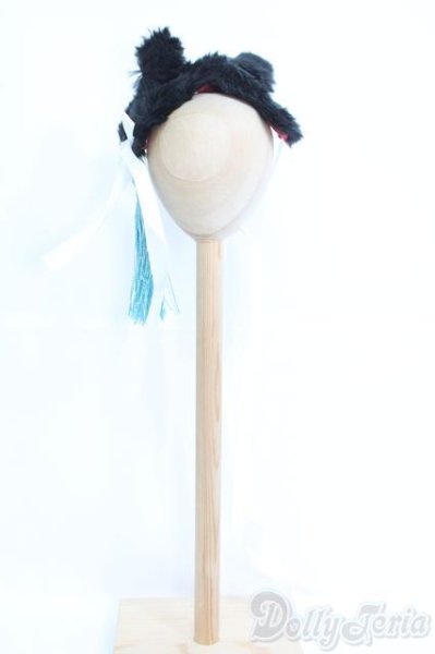 画像2: SD/OF：ねこみみヘッドドレス・タッセル・黒 I-25-05-18-3108-TO-ZI (2)