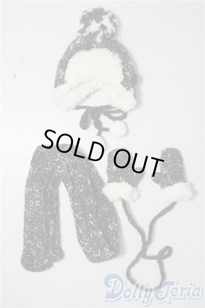 画像1: SDM/OF：マフラー＆ニット帽 U-25-08-05-098-TN-ZU (1)