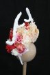 画像2: MSD/OF:カチューシャ(角パーツ付)flower.B様製 S-25-04-27-322-GN-ZS (2)