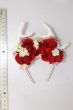 画像6: MSD/OF:カチューシャ(角パーツ付)flower.B様製 S-25-04-27-322-GN-ZS (6)