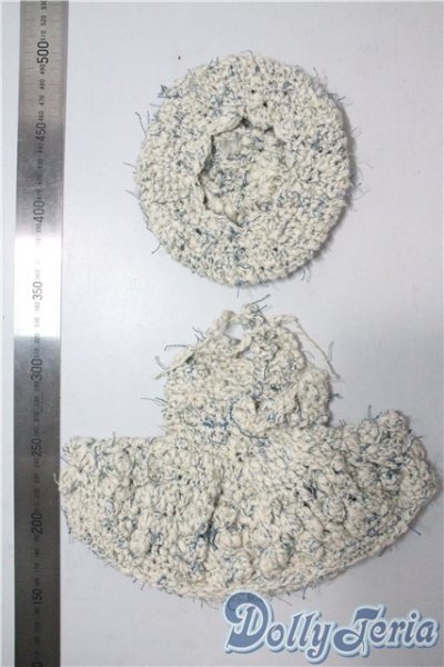 画像2: MSD/OF:ニットドレス&ベレー帽 U-25-08-05-089-KD-ZU (2)