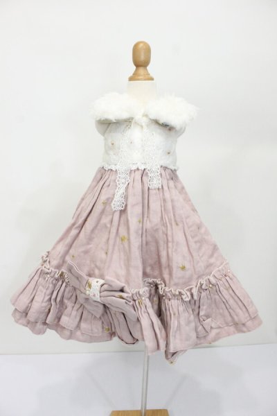 画像2: SD/OF:淡色ノースリーブワンピースセット S-25-11-30-392-GN-ZS (2)