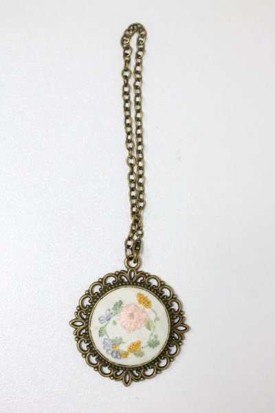 画像6: SD/OF:お刺繍ネックレス S-25-06-15-607-GN-ZS (6)