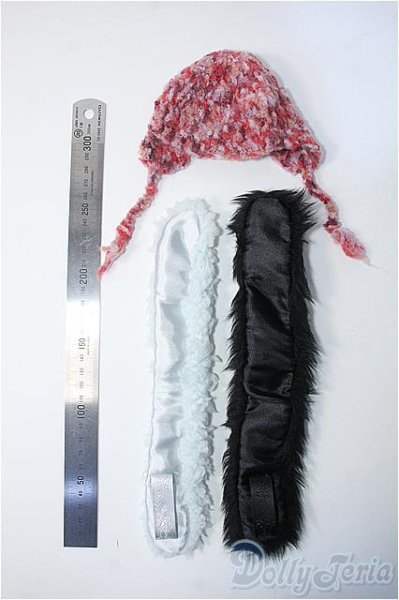 画像2: SD/帽子+マフラーセット Y-25-01-15-072-TN-ZY (2)