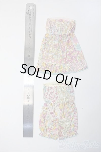 画像2: MDD/OF:ベアトップワンピース&パンツ Y-25-07-02-232-YB-ZY (2)