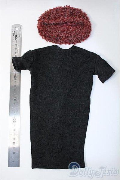 画像2: SD/OF衣装セット（半袖ロングカーディガン+帽子） Y-25-08-20-186-YD-ZY (2)