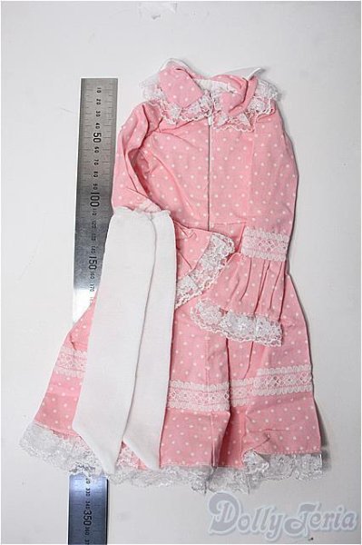 画像2: SD13GIRL/OF:ピンクドレス衣装セット Y-25-09-17-182-YD-ZY (2)