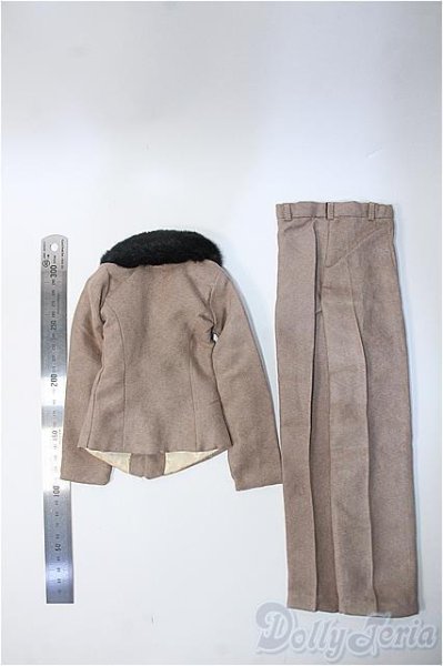 画像2: SD13Girl/OF:ファー付きスーツ衣装セット Y-25-09-17-284-YD-ZY (2)