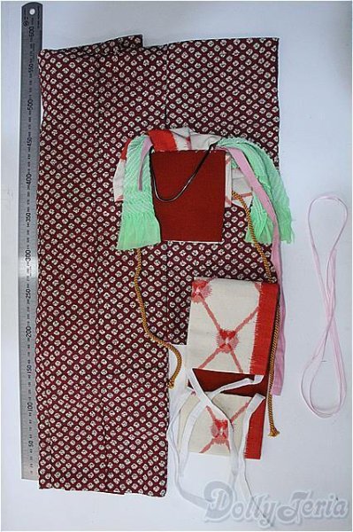 画像2: SD/OF衣装セット：着物(裾引き) Y-25-08-20-181-YB-ZY (2)