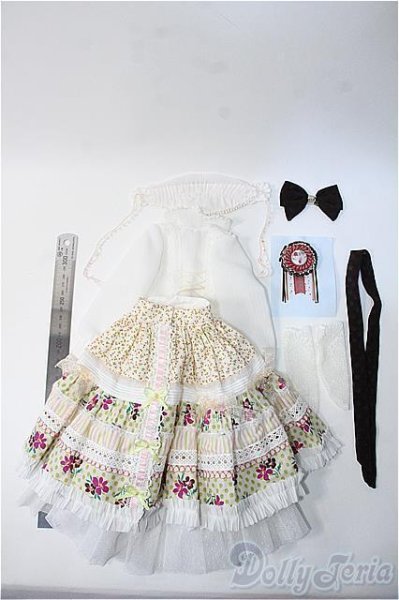 画像2: SD/Astrantia様製衣装セット:ロールケーキシリーズ・スミレロールセット Y-25-06-18-077-YD-ZY (2)