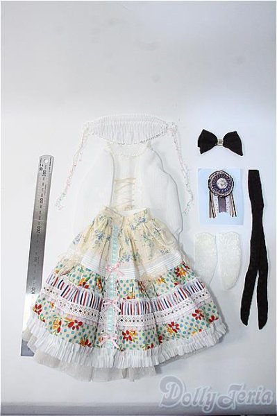 画像2: SD/Astrantia様製衣装セット:ロールケーキシリーズ・トリコロールセット Y-25-06-18-078-YB-ZY (2)