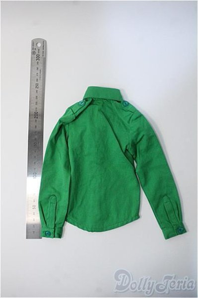 画像2: SD16BOY/OF:ジャケットシャツ(緑) Y-25-07-02-218-YB-ZY (2)