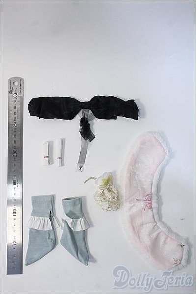 画像2: SD/OFセット バラ:ヘアアクセサリー+ソックス他 Y-25-01-15-107-YB-ZY (2)