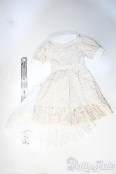 画像2: SD/OF:ストライプワンピースセット ワンピ+アンダースカート Y-25-08-20-221-YB-ZY (2)