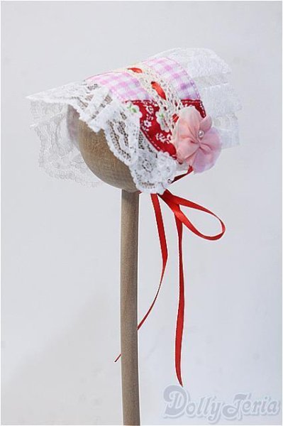 画像2: MSD/ヘッドドレス パッチワーク Y-25-09-17-291-YB-ZY (2)