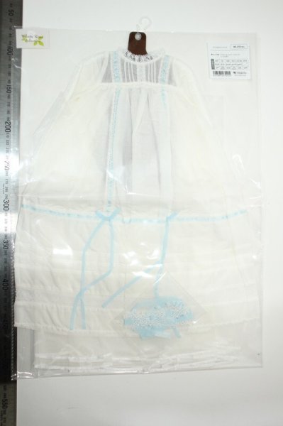画像1: SD/OF衣装セット：ピュアホワイトドレス(ボークス製) Y-23-11-15-008-YB-ZY (1)