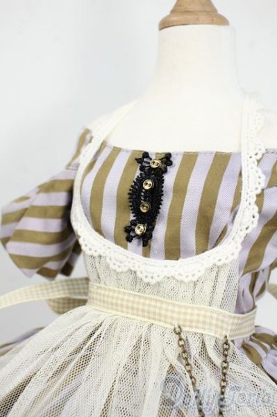 画像2: SD/Alice antique Stripe set(SADOL) Y-26-01-14-095-YB-ZY (2)