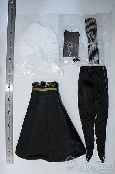 画像2: SD/OFセット ルチア アンティークスタイリストVer. デフォルト衣装セット(ボークス)Miroir noir et blanc ドレスセット Y-25-03-12-201-YB-ZY (2)