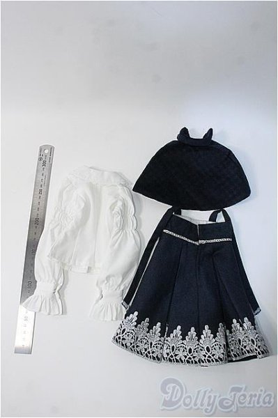 画像2: SD/OF:VOLKS製ネイビーブルーケープセットアップ Y-25-06-18-071-KD-ZY (2)