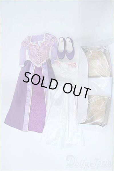 画像1: SDGr/OF:VOLKS製ラプンツェルデフォルト衣装&ウィッグ/1/3　60ｃｍ　BJD　MJD　衣装　ドール用 A-25-03-12-433-KD-ZA (1)