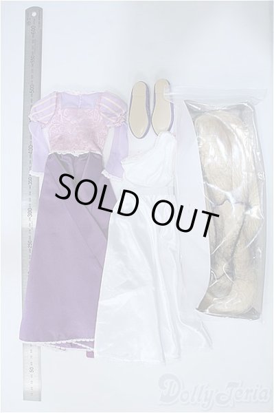 画像2: SDGr/OF:VOLKS製ラプンツェルデフォルト衣装&ウィッグ/1/3　60ｃｍ　BJD　MJD　衣装　ドール用 A-25-03-12-433-KD-ZA (2)