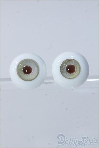 画像1: 16mmグラスアイ/硝子屋Rosa様製 Y-25-01-22-172-YD-ZY (1)