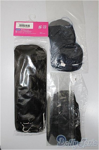 画像2: ドール用植毛ヘア/インチ　BJD　MJD　ドール用 A-25-11-26-270-YD-ZA (2)