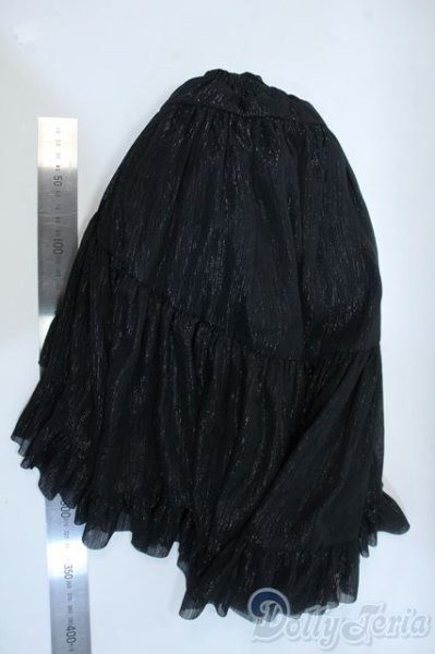 画像5: SD/OF:リバーシブル・プリンセスぽんぽんパニエ（黒・レース） Y-25-05-07-240-YD-ZY (5)