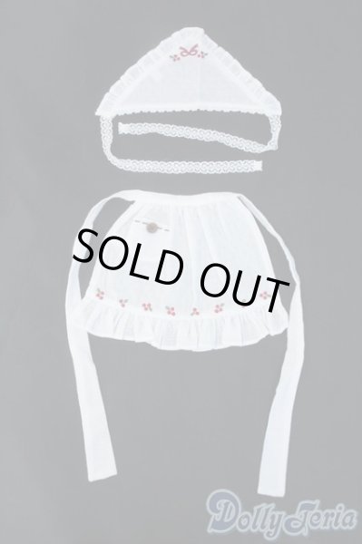 画像1: SDM＆MSD/OF:刺繍入りエプロン&バブーシュカセット Y-25-05-14-260-YD-ZY (1)