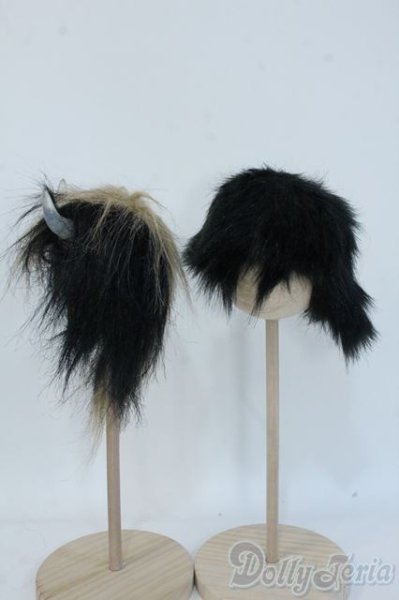 画像2: 9-10inch/ウィッグ Y-25-07-09-126-YD-ZY (2)