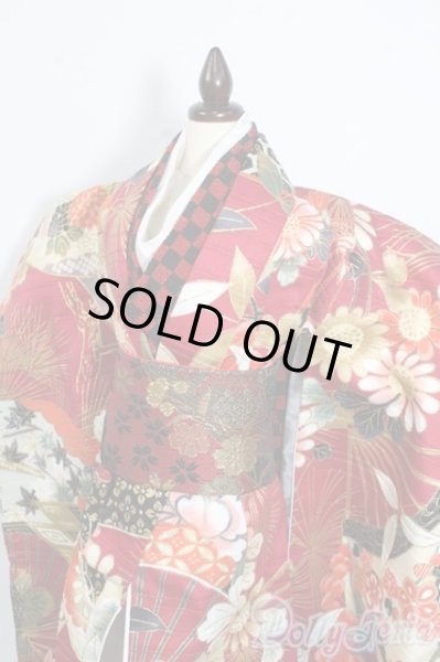 画像3: MSD/OF:着物セット:緋色の月蝕製 Y-25-08-13-173-YD-ZY (3)