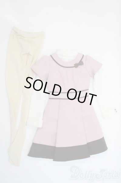 画像1: SD＆DD/OF：フェミニンリボンワンピースセット Y-25-09-24-281-YD-ZY (1)
