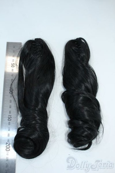 画像2: 8-9inch/ツインテールバンスクリップ(25cm) Y-25-11-19-022-YD-ZY (2)