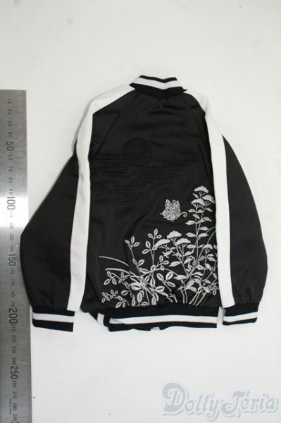 画像2: SD13/OF エンブロイダリースカジャン(萩と蝶) Y-25-12-17-122-YD-ZY (2)