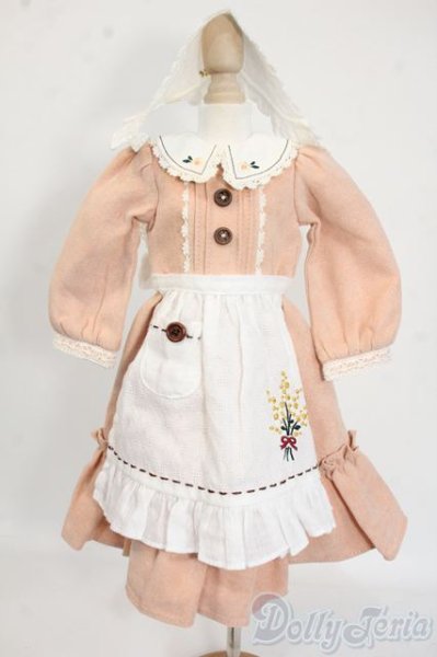 画像1: SDM＆MSD/OF:ワンピース　お針子さんセット（ピンクベージュ）・ミニ Y-25-12-24-068-YD-ZY (1)