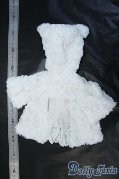 画像2: SD/OF:MILK DOLL様製 ねこ耳ファーコート Y-26-01-04-355-YD-ZY (2)