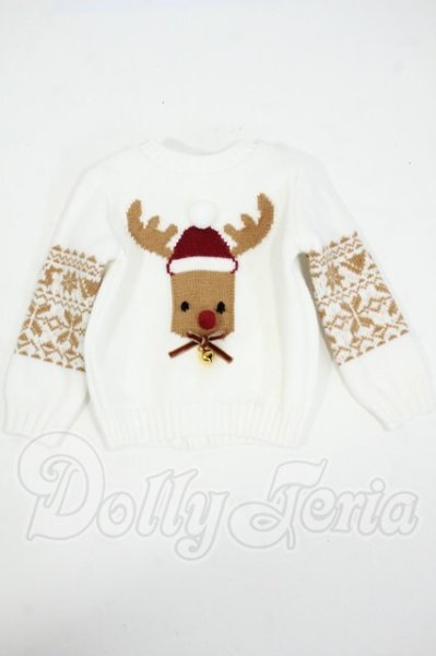 画像1: SDM＆MSD/OF:トップス　VOLKS製アグリーセーター（トナカイ）・ミニ Y-26-02-25-103-WT-ZY (1)