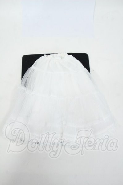 画像1: MSD/OF チュールケープパニエミニ Y-26-02-25-104-WT-ZY (1)