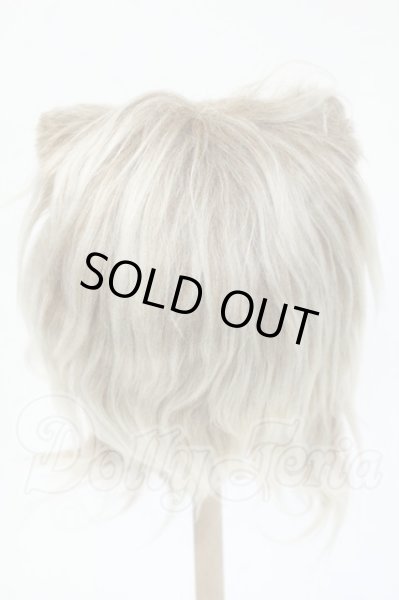 画像2: 8-9inch/ウィッグ Y-26-02-25-249-WT-ZY (2)