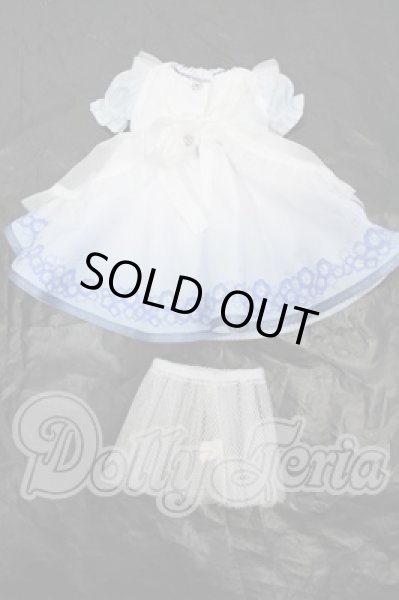 画像2: 幼SD/OF:ネモフィラドレスセット・ちび Y-26-03-04-053-WT-ZY (2)